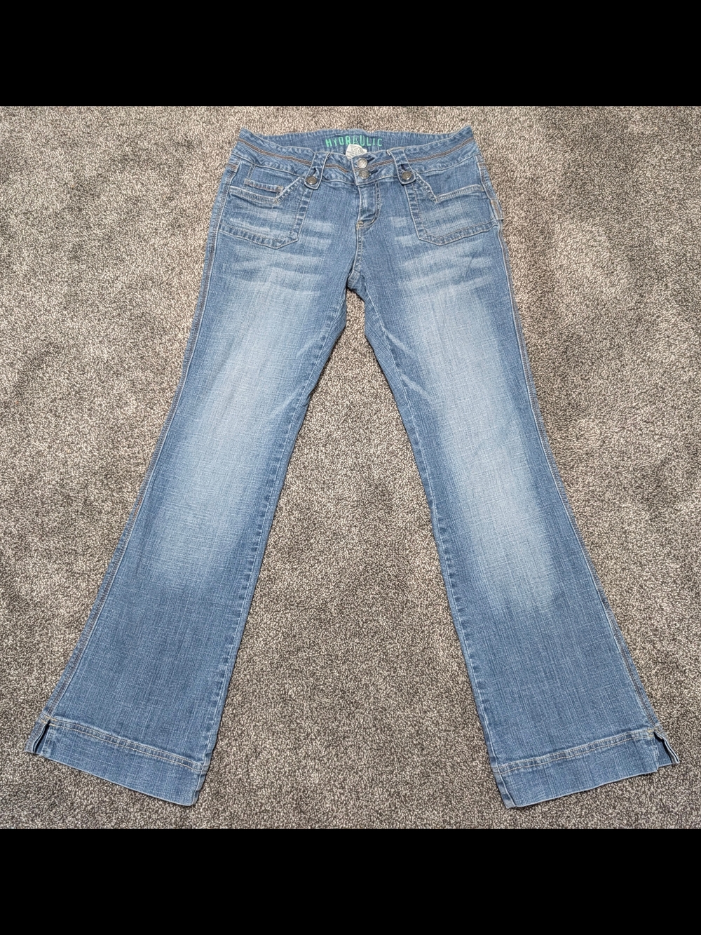 Hydraulic Y2K Low Rise Bootcut Jeans Size 9/10